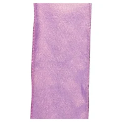 Pink Iridescent Sheer Wired Ribbon<Kurt Adler Best