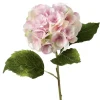 Pink Plush Silk Hydrangea Pick - The Christmas Loft< Fashion