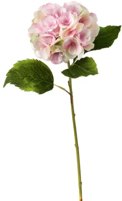 Pink Plush Silk Hydrangea Pick - The Christmas Loft< Fashion