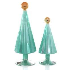 Pleated Tree Small Moss Aqua Set of 2<Cody Foster & Co. Fashion