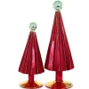Pleated Tree Small Red Green Set of 2<Cody Foster & Co. New