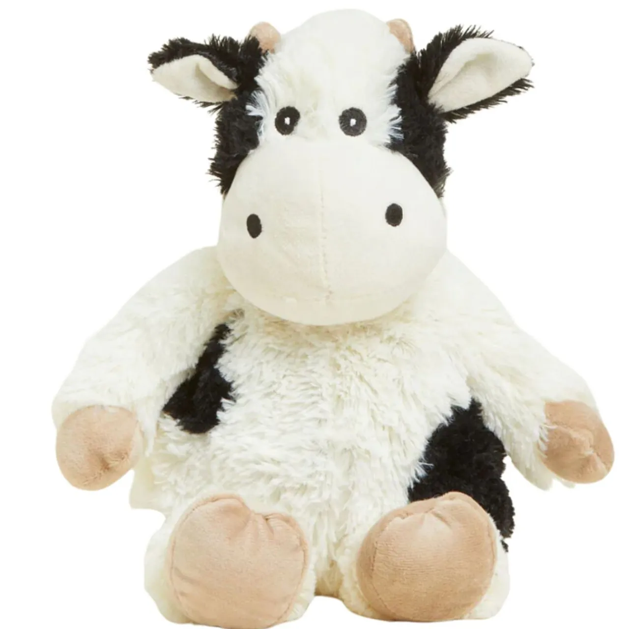 Plush Black and White Cow Warmie< Online