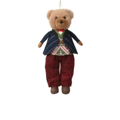 Plush Boy Bear Ornament< Fashion
