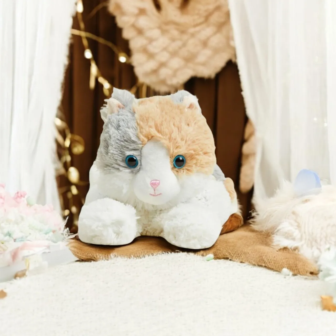 Plush Calico Cat Warmie< Best