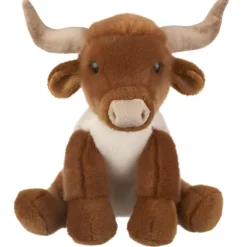 Plush Fluffy Longhorn Bull from the Heritage Collection< Sale