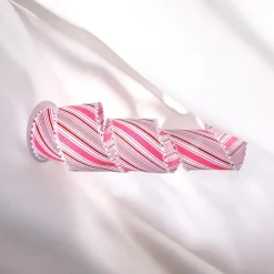 Pom Pom Edge Candy Stripe Wired Ribbon< Online