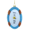 Press for Pool Boy Service Bell Ornament<Cody Foster & Co. Clearance