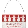 Primitives By Kathy Chillin' with My Snowmies Ornament< Hot