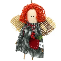 Country Angel Ornament<Priscilla Racki Online