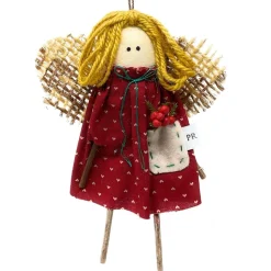 Country Angel Ornament<Priscilla Racki Online