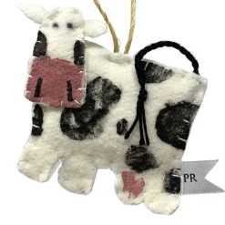 Cow Ornament<Priscilla Racki Best