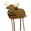 Handcrafted Moose Ornament<Priscilla Racki Online