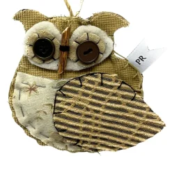  Handcrafted Owl Ornament<Priscilla Racki Online
