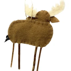 Handcrafted Moose Ornament<Priscilla Racki Online