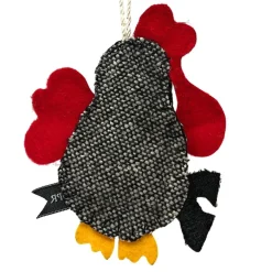 Handcrafted Rooster Ornament<Priscilla Racki Fashion