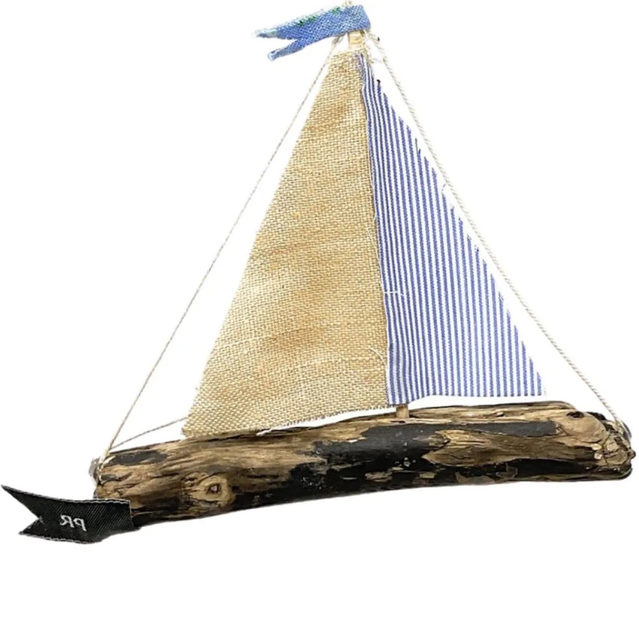 Handcrafted Sailboat Ornament<Priscilla Racki Fashion
