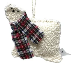 Handmade Polar Bear Ornament<Priscilla Racki Outlet