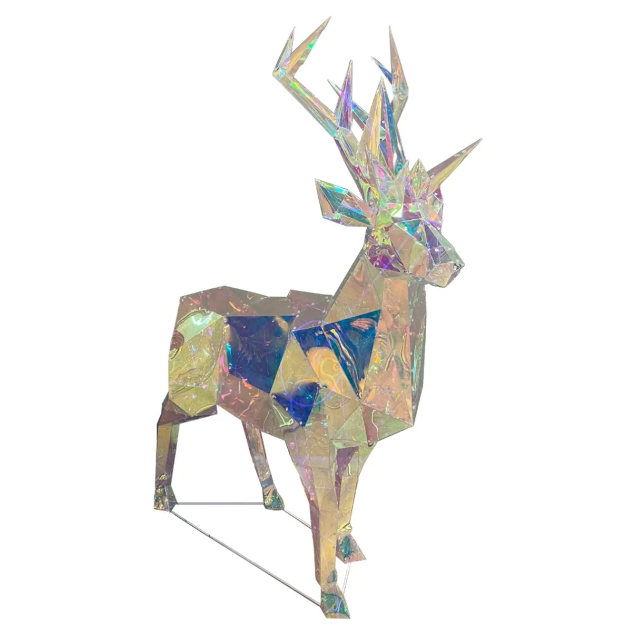 Prism Lit Medium Deer<Department 56 Clearance