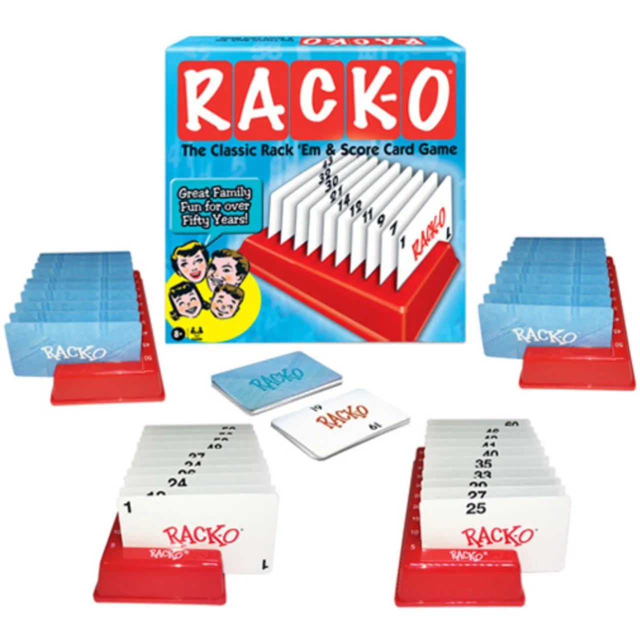 Rack-O Classic Card Game< Sale