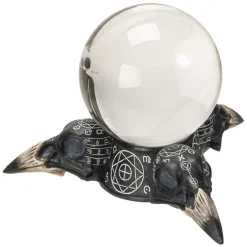 Raven Skulls Crystal Ball< Hot