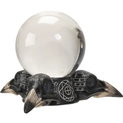 Raven Skulls Crystal Ball< Hot