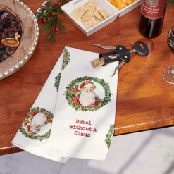 Rebel Claus Kitchen Towel< Online