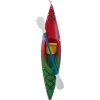 Red & Green Kayak Ornament | The Christmas Loft<Kurt Adler Clearance