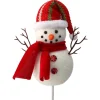 Red &amp; White Snowman Pick< Outlet