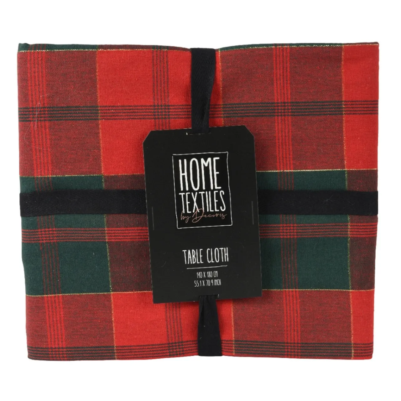 Red and Green Cloth Tablecloth< Hot