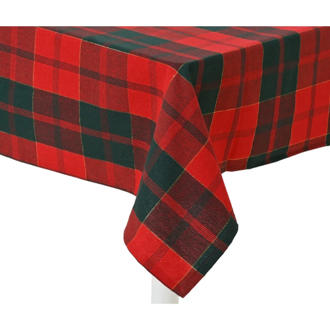 Red and Green Cloth Tablecloth< Hot