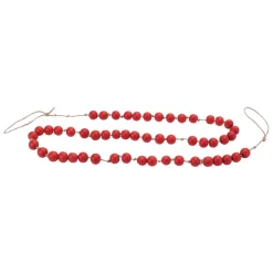 Red Bead Garland< Sale