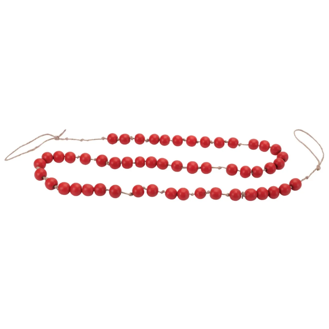 Red Bead Garland< Sale