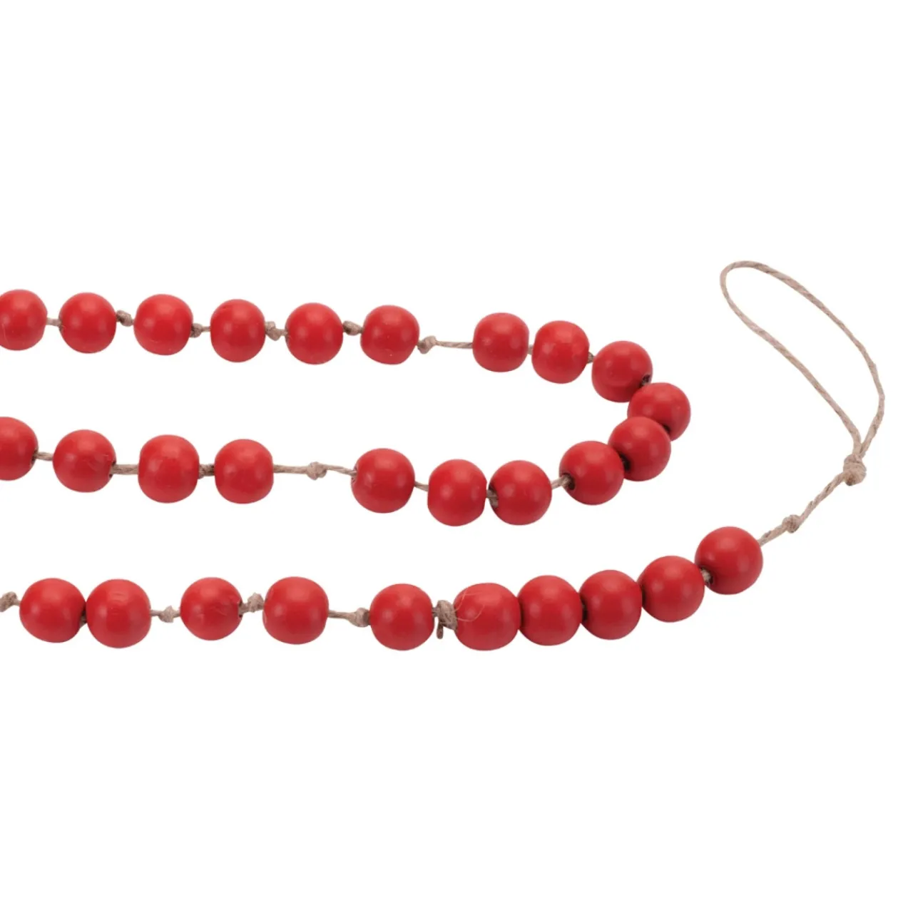 Red Bead Garland< Sale