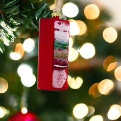 Red Box Christmas Macarons Ornament<Cody Foster & Co. Discount