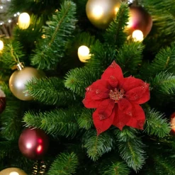 Red Poinsettia Clip< Sale