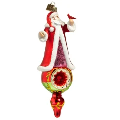 Regal Santa Ornament< Fashion