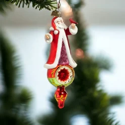 Regal Santa Ornament< Fashion
