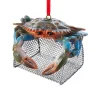 Resin Blue Crab Cage Ornament<Kurt Adler Outlet