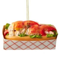 Resin Lobster Roll Ornament<Kurt Adler Sale