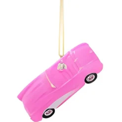 Retro Pink Barbie Convertible Car Ornament<Cody Foster & Co. Outlet