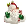 Retro Santa Ornament< New