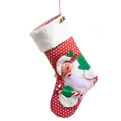 Retro Santa Stocking< New
