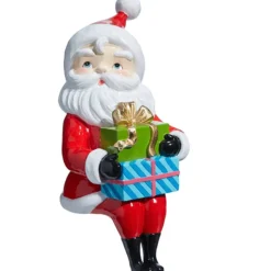 Retro Sitting Santa Figurine< Sale