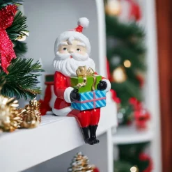 Retro Sitting Santa Figurine< Sale