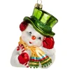Retro Snowman Ornament< New