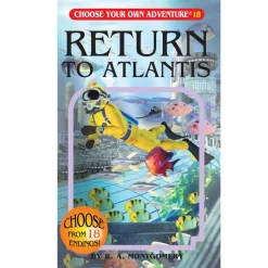 Return to Atlantis - Choose Your Own Adventure Book< New