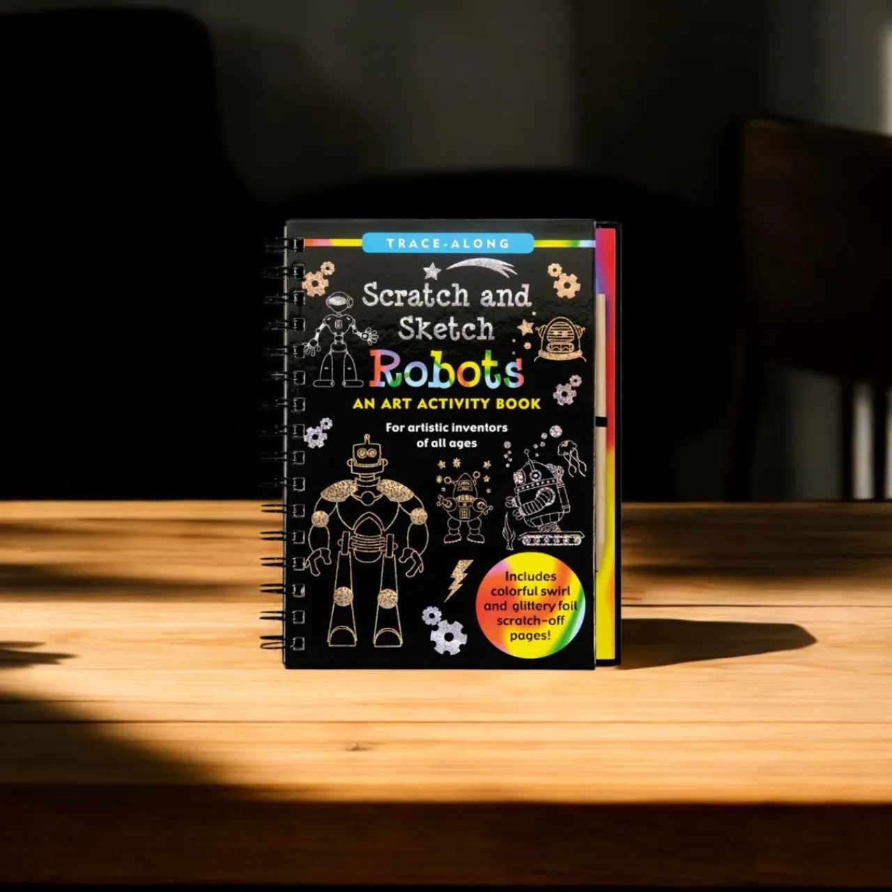 Robots Scratch & Sketch Art Activity Book< Clearance