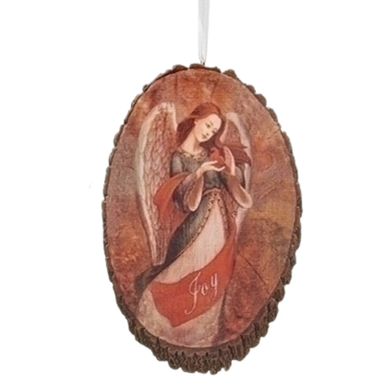 Roman - 5" "Joy" Printed Angel Ornament< Outlet