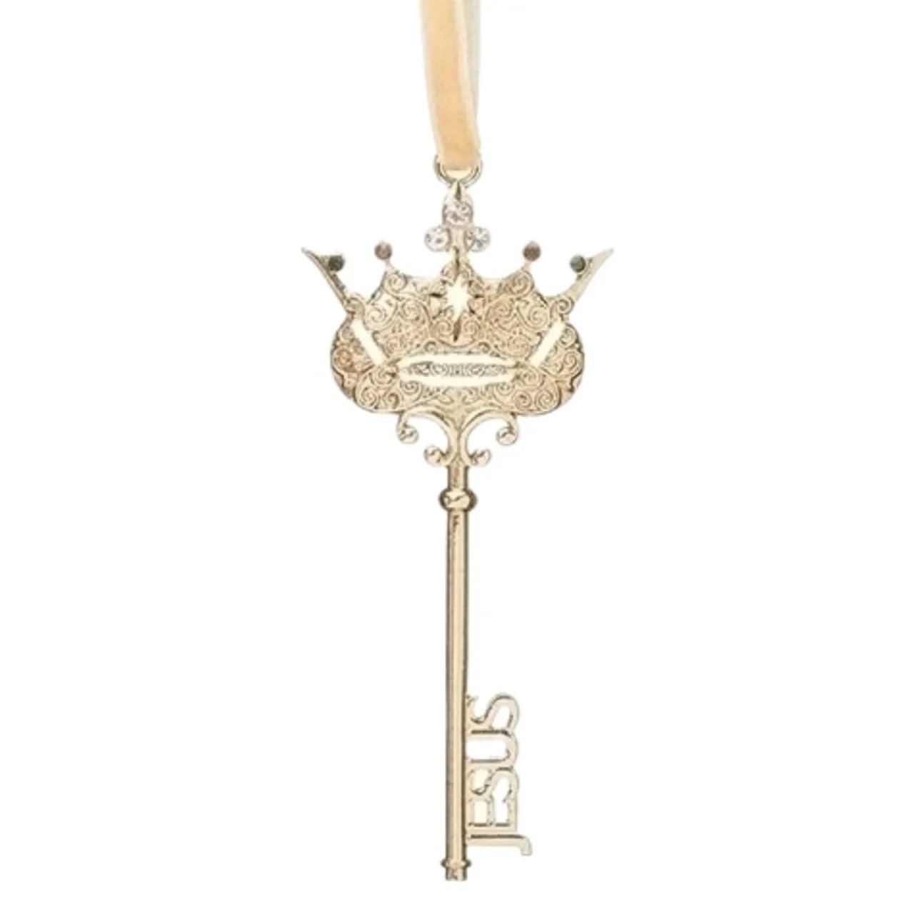 Roman - 4.25" Jesus Key Ornament< Sale