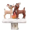 Roman - 5.25" Rudolph &amp; Clarice Flicker Night Light< Online